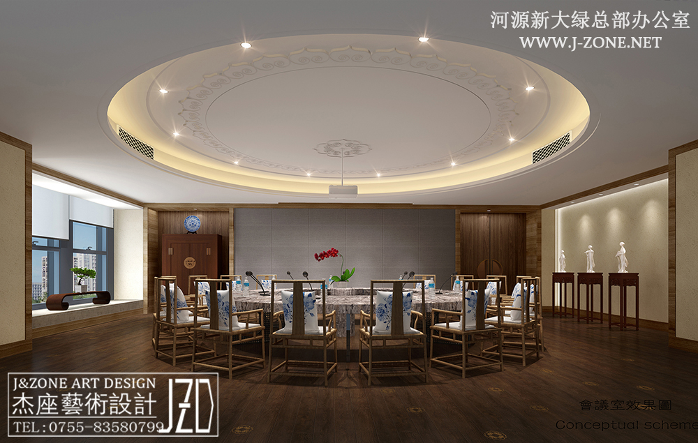 深圳餐厅设计公司,杰座艺术设计,郴州天地轩酒楼